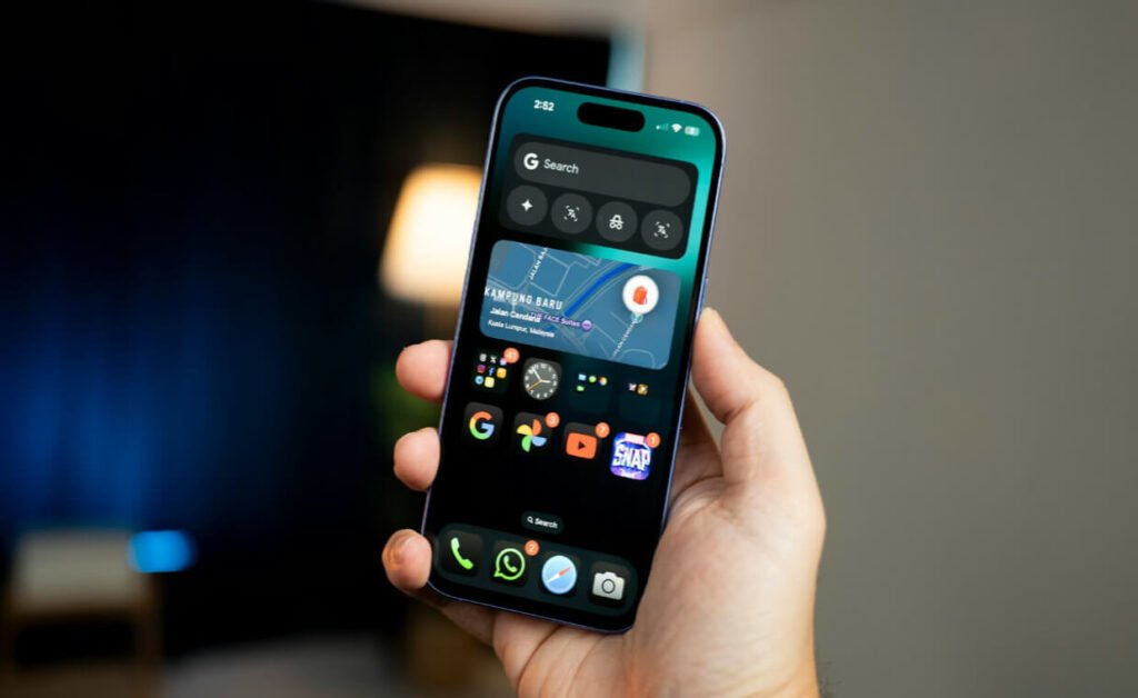 Display of the Apple iPhone 16 Pro Max showcasing sharp details, vibrant colors, and advanced display technology.